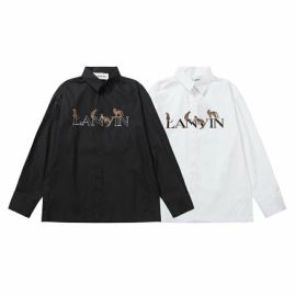 Picture of Lanvin Shirts Long _SKULanvinS-XL0121562
